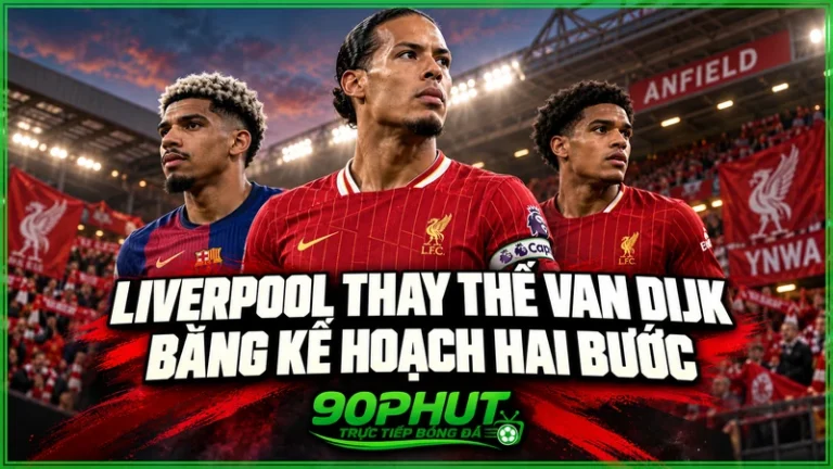 Liverpool chia tay Van Dijk tính chi 115 triệu euro cho hàng thủ
