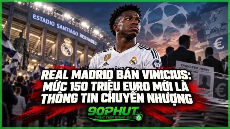 Real Madrid bán Vinicius 150 triệu euro, Arsenal có cơ hội